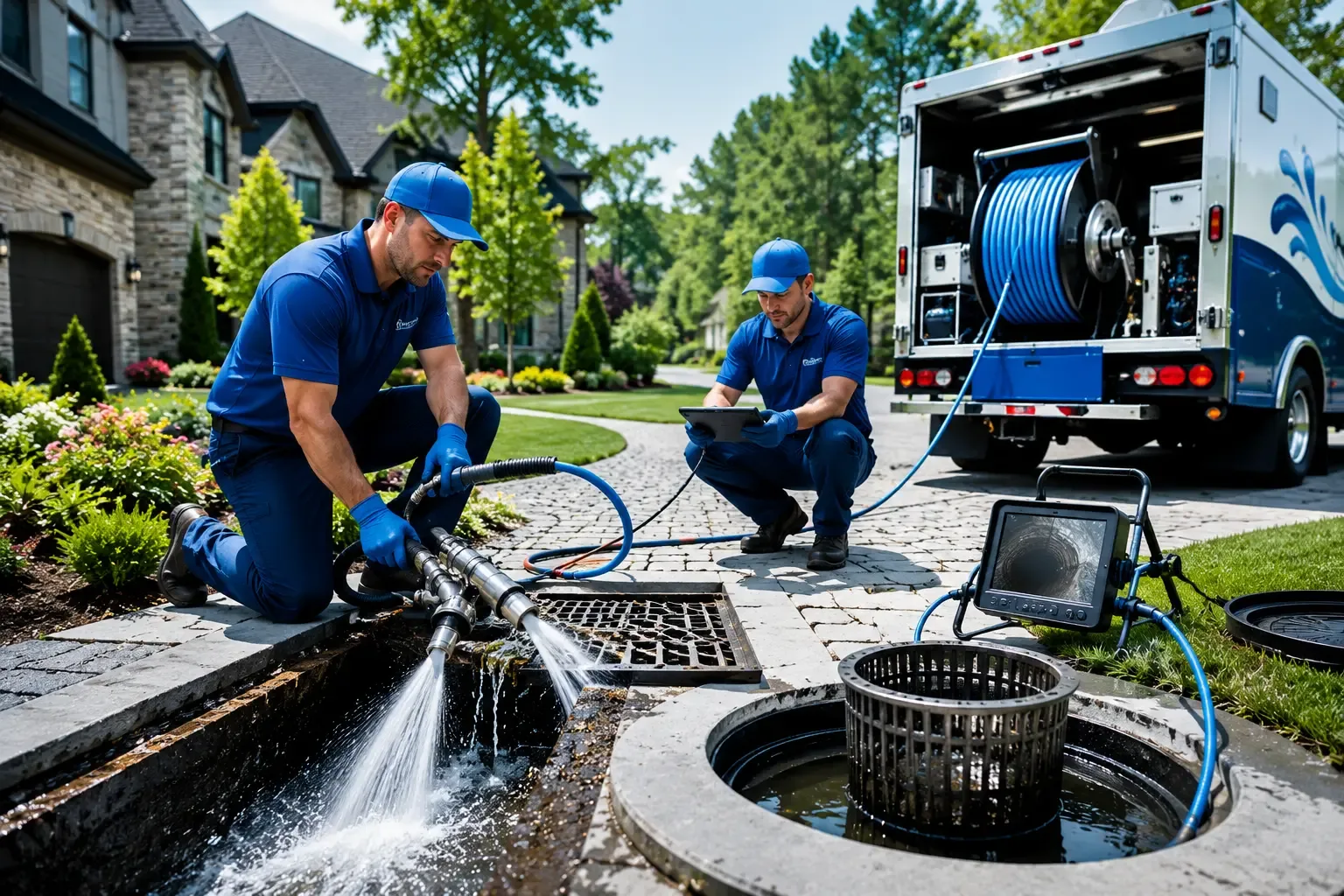 Local outdoor drain cleaning professionals in Waterloo, NE