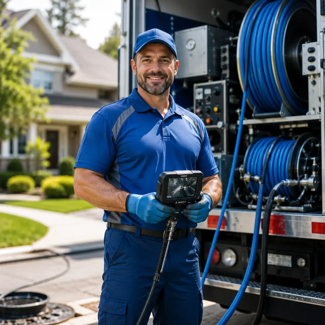 Local outdoor drain cleaning specialists in Waterloo, NE